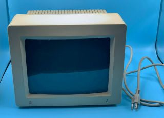 Applecolor Rgb Monitor Model A2m6014 For Iigs Only