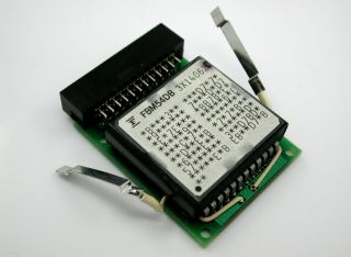 Vintage & Rare Computer Component – Fujitsu 128k Bubble Memory Cartridge