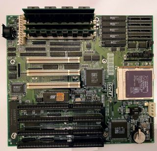 Acer (Aopen) AP43 Mobo with AMD 486 DX4 - 100Mhz & Diamond Stealth SE Vintage Rare 2
