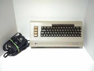 Vintage Commodore 64 Computer W/ Power Supply,