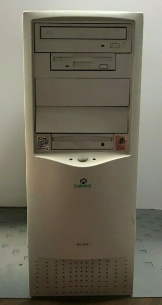 Vintage Gateway G6 - 350 Lpmini - Tower Computer With Intel Pentium Ii @ 350mhz