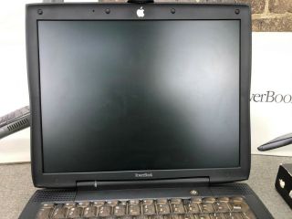 Apple PowerBook G3 Pismo Laptop PowerPC 500MHz OS 10.  1.  5 384MB RAM 11GB HDD 2