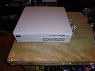 Vintage Tandy 2500 Sx/20 Hard Drive Computer - Parts Powers Up