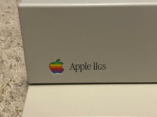 Apple Iigs With 8mb Ram/scsi Card/system Fan/external Hard Drive - Very