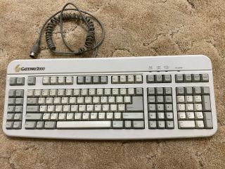 Vintage Gateway 2000 5 - Pin Keyboard Model 2189xxx Any Key Anykey