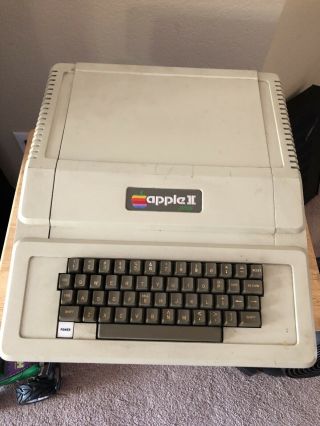 Vintage Apple Ii Plus Computer