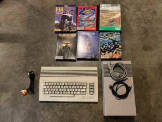 Commodore 64c Bundle 1541 Disk Drive And Games And Read Disc
