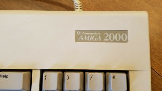 Commodore Amiga 2000,  3000 Keyboard - vintage - - 2