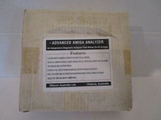 Advanced Amiga Analyzer By Wilcom Test And Troubleshoot Amiga