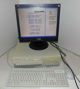 Packard Bell Legend 60cd Supreme Computer Intel Pentium,  Keyboard/ Mouse
