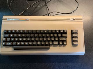 Vintage Commodore 64 Computer W/ Cord With Cover