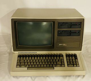 Vintage Zenith Data Systems Zfg - 121 - 32 Z120 Computer Retro Gaming Pc 8 Bit Ibm