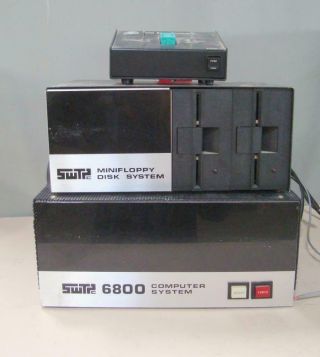 Swtpc 6800 Computer With Mf - 68 Disk System,  Smoke Signal Broadcasting Pop - 1