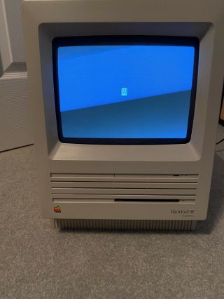 Vintage Macintosh SE 4MB RAM 40MB HDD System 7 PRAM Battery 2