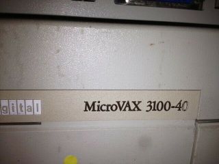 Microvax 3100/40 System Dv - 31gaa - Aa