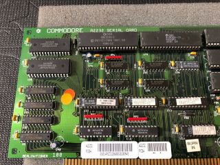 1990 COMMODORE AMIGA A2000,  A3000,  A4000 - 7 - Port Serial Card 2