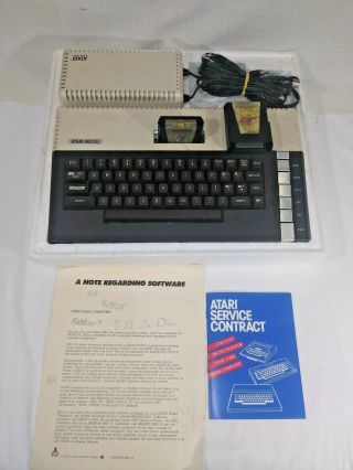 Atari 800xl Home Computer System 64kb Ram