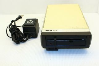 Vintage Atari 1050 Floppy Disk Drive W/ Power Supply 2