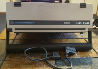 Commodore Sx - 64 Executive Portable Computer Low Serial Num