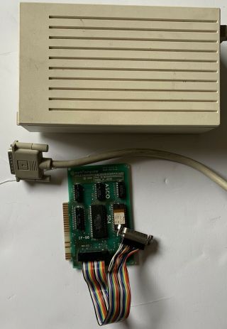 Apple Ii 3.  5” Floppy Controller & Unidisk Drive &