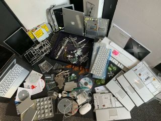 Apple 12 Inch Powerbook G4 Parts - Assorted Powerbook Parts For A1104 & A1010