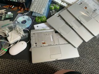 APPLE 12 inch Powerbook G4 PARTS - Assorted PowerBook Parts for A1104 & A1010 3