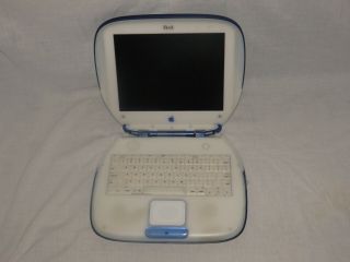 Apple iBook Clamshell G3 INDIGO,  Mac OS 9,  366MHz,  128MB Ram,  10GB HDD. 2