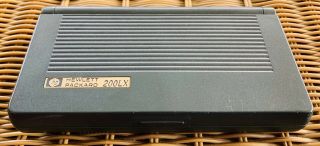 Hp 200lx 2mb Ram Palmtop Handheld Pocket Pc Vintage Computer Hewlett Packard 90s
