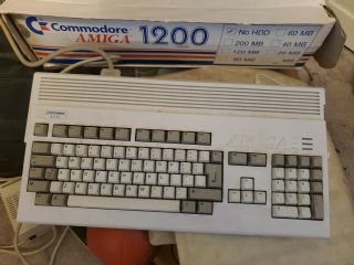 Amiga A1200 Computer W/ Mouse And Power Supply -.  Monitor Not.
