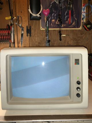Ibm 5153 Personal Computer Color Display Crt Monitor Vintage Xt At Retro