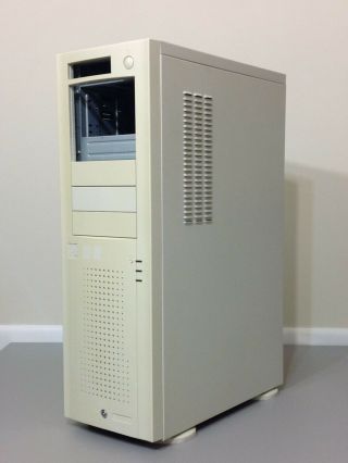 Supermicro Sc750 - S At Full Tower Vintage Computer Case Chassis 300w Ps Beige 486