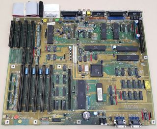 Commodore Amiga 2000 2000hd 2500 Motherboard Rv6.  2 Kickstart 3.  1 Ecs 8373 Denise