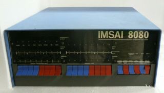 Imsai 8080 S - 100 Computer With Cpu & Vio Boards,  1976,  Perfect When Retired