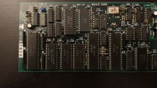 IBM Music Feature Card with MIDI Breakout Box Late Revision 3