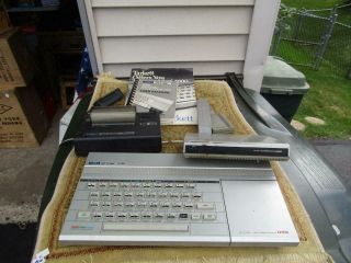 Vintage Timex Sinclair 2068 Pc Computer With Printer,  Modem & Manuals