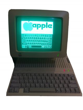 Apple IIc 2C Model A2S4100 W/ Monitor,  Ext Drive,  Apple. 3