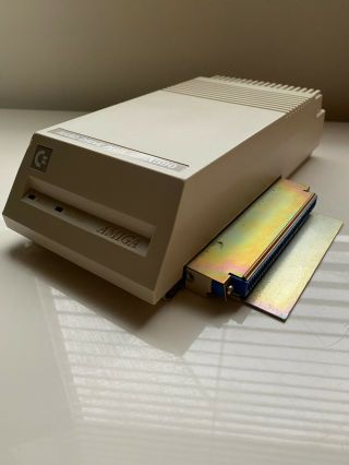 Commodore Amiga A590 Sidecar SCSI Expansion Hard Drive,  More for Amiga 500 A500 3