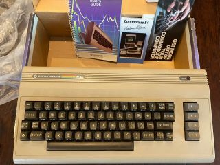 Commodore 64 Personal Computer Minty With Manuals And Disk Drive 2