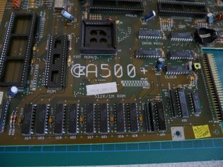 Commodore Amiga 500,  Motherboard REV8A,  no battery damage AS, 2