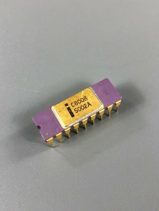 Intel C8008 Microprocessor - The First 8 - Bit Microprocessor (8008,  Computer Chip