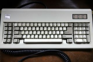 Ibm Model F Keyboard At 5170,  84 Key,  Vintage Computer Keyboard