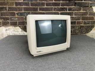 Tandy Cm - 5 Rgb Crt Color Computer Monitor For Tandy Computer