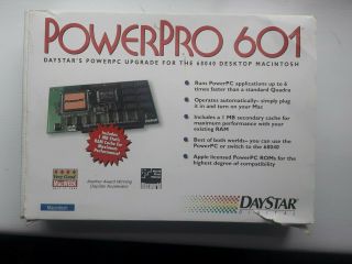 Daystar Powerpro 601 For 68040 Desktop Macintosh