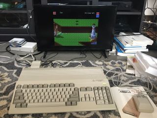 Commodore Amiga 500 Deluxe Set Complete 1989 2