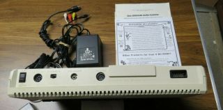 Vintage Atari 800XL Computer,  PWRS,  Omniview 80 Col Chip,  Monitor Cable,  TV Box, 3