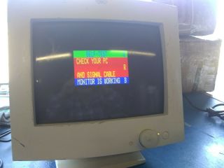 Vintage Proview Crt Monitor Model 860 Product No.  Pro - 400