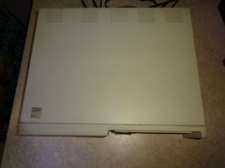 IBM PCjr Computer with Keyboard & power supply 3