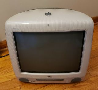Vintage Apple iMac G3 Special Edition Graphite/Ice M5521 2
