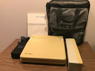 Zenith Data Systems Supersport Zwl - 184 - 02 Notebook Computer,  Battery,  Bag,