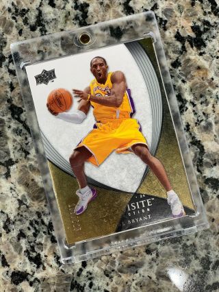 2007 - 08 Ud Exquisite Kobe Bryant Base /225 Los Angeles Lakers Nm,  Pmjs
